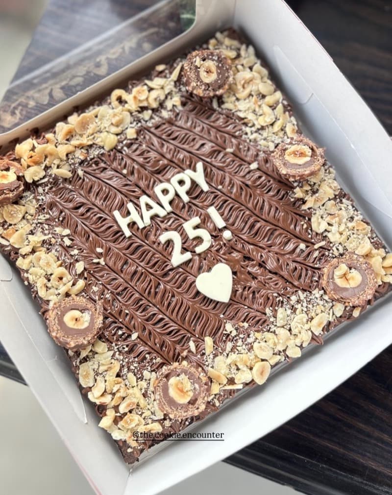 600g Hazelnut Brownie Cake 2