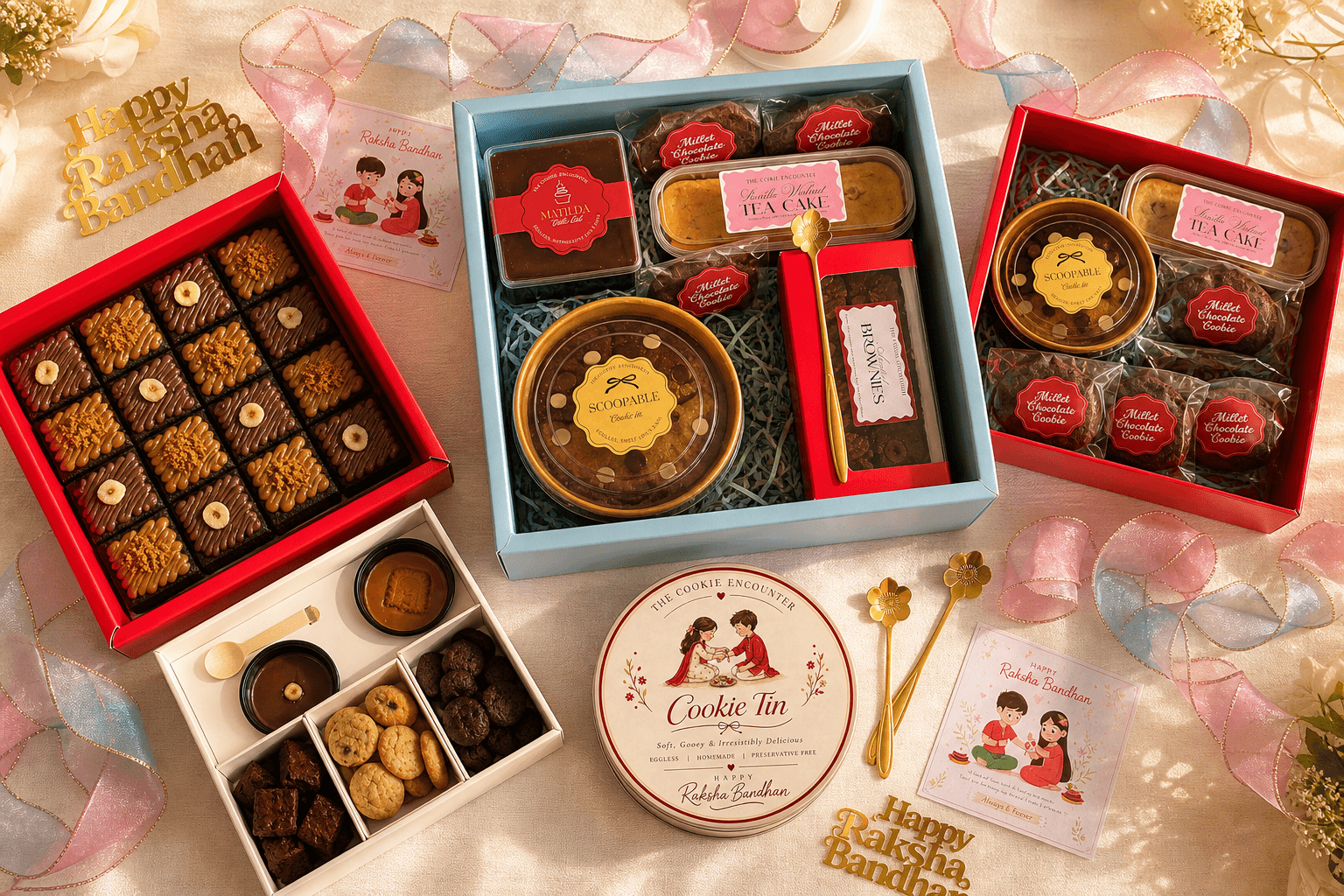 Rakhi Collection — festive cookie hampers