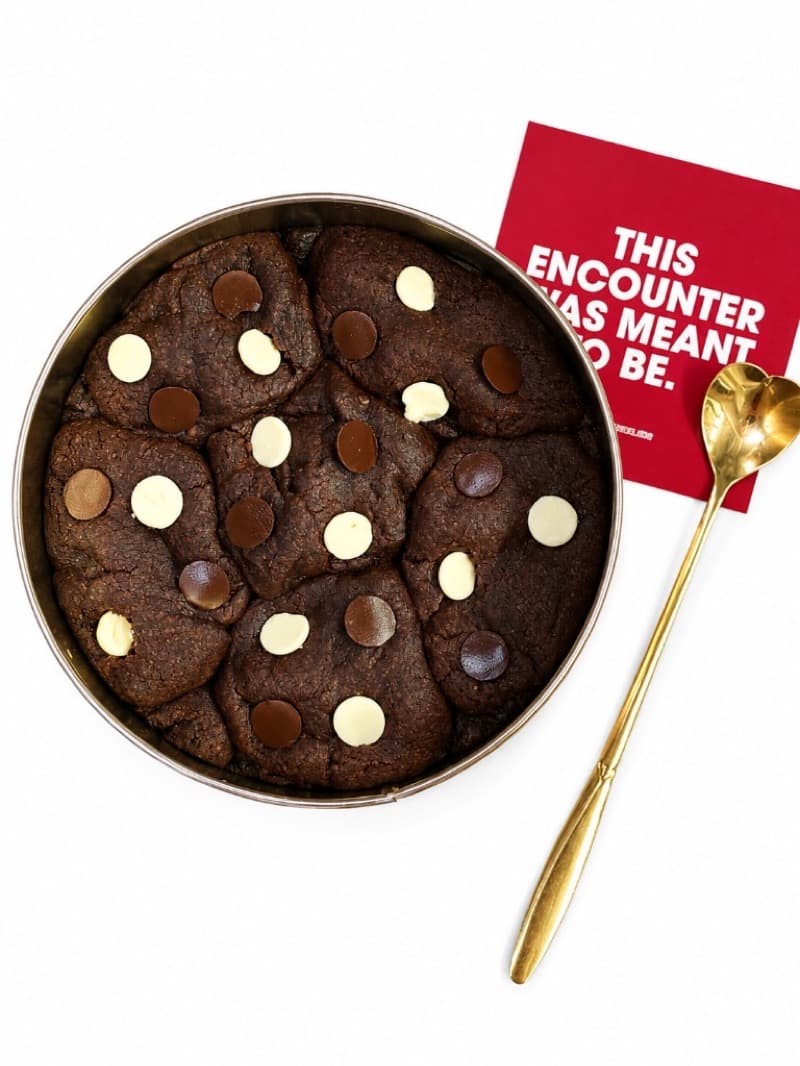 Triple Chocolate Cookie Tin