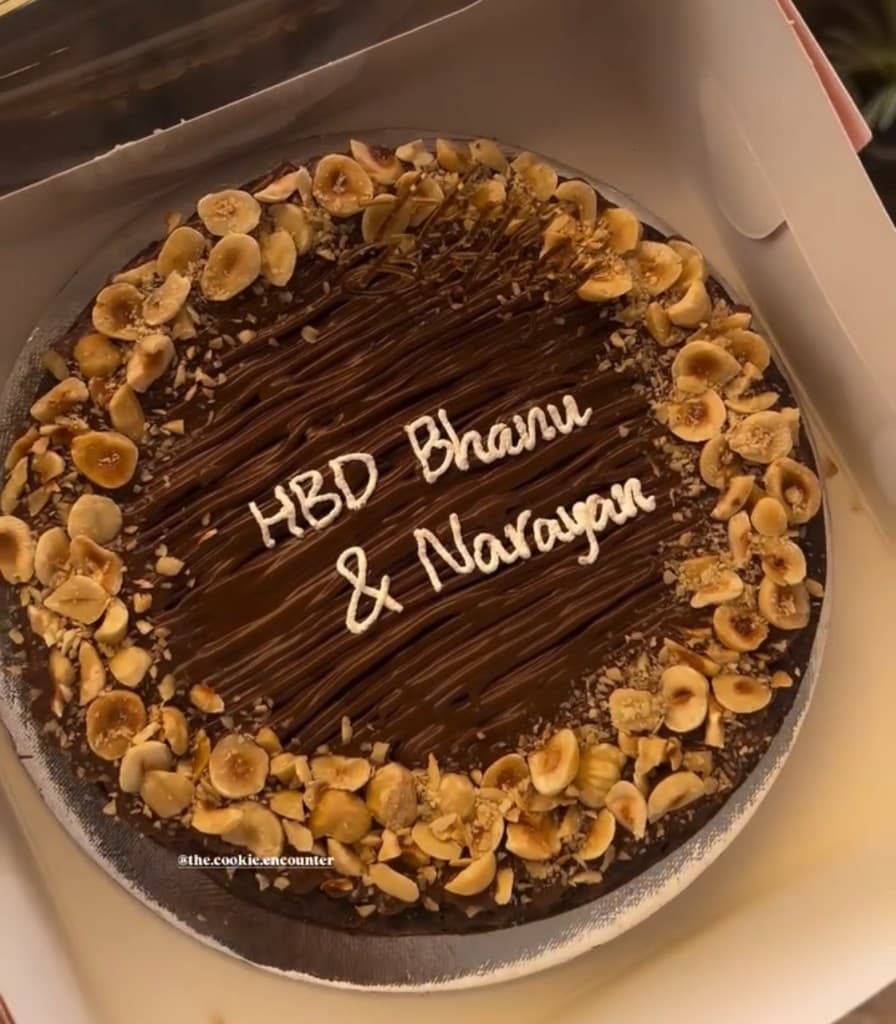 600g Hazelnut Brownie Cake 1