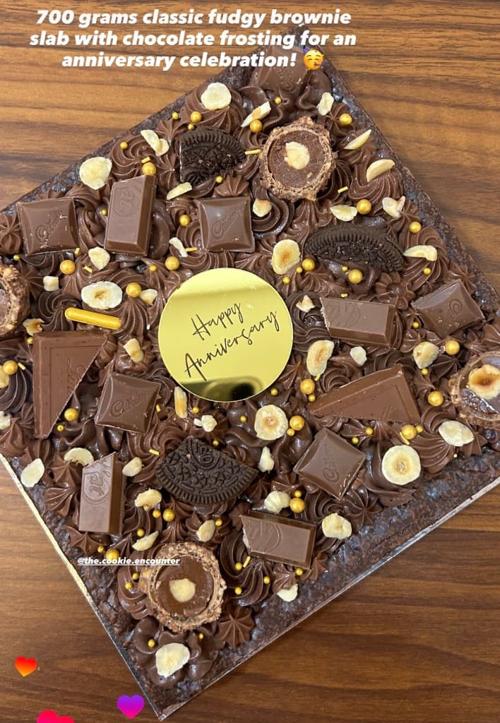 700g Brownie Cake 3