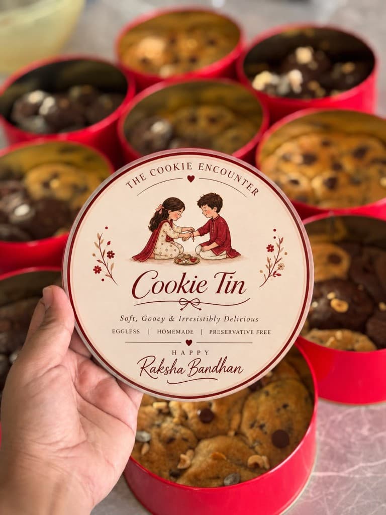 Cookie Tin — Rakhi Edition