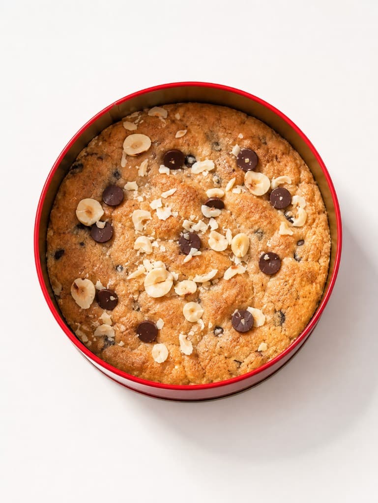 Vanilla Nutella Cookie Tin